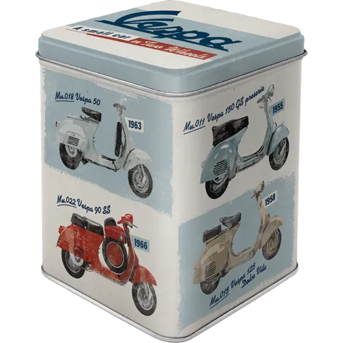 nostalgic-art-vespa-model-chart-scatola-da-t-in-metallo-100-g image 1