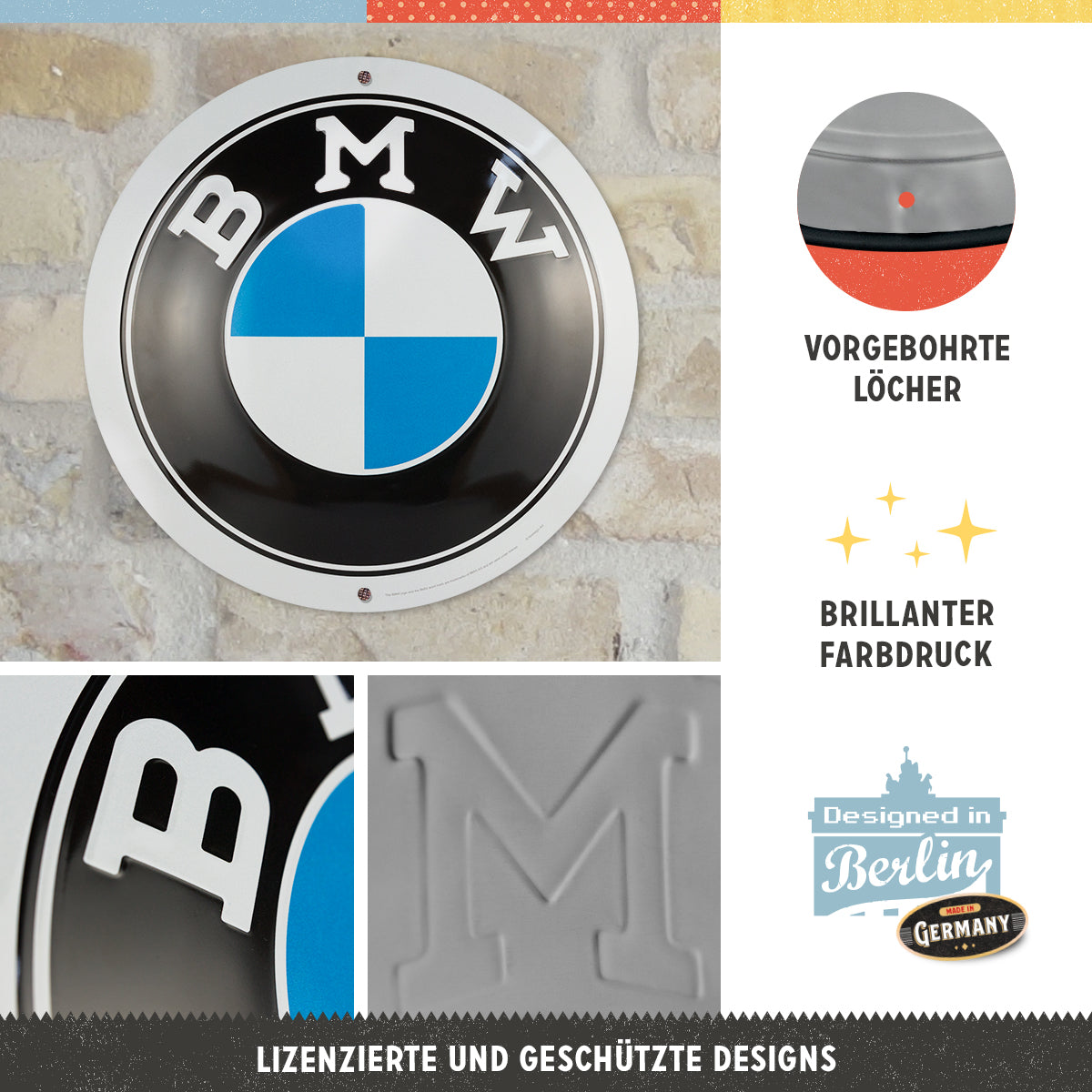 nostalgic-art-bmw-logo-targa-rotonda-in-metallo-35-cm image 2