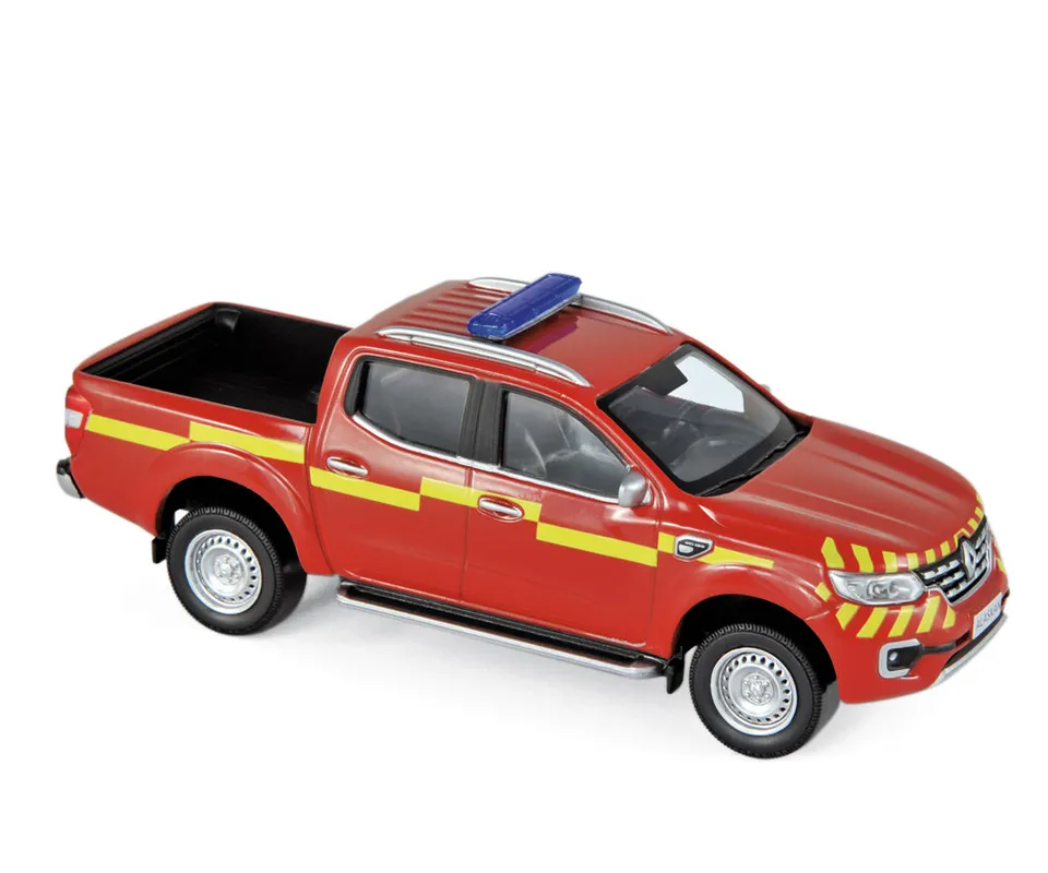 norev-renault-alaskan-pick-up-2017-pompiers-modellino-die-cast-1-43 image 1