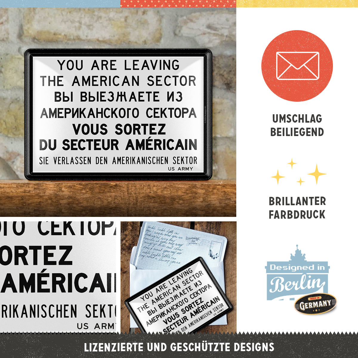 nostalgic-art-berlin-you-are-leaving-cartolina-in-metallo-10x14-cm image 2