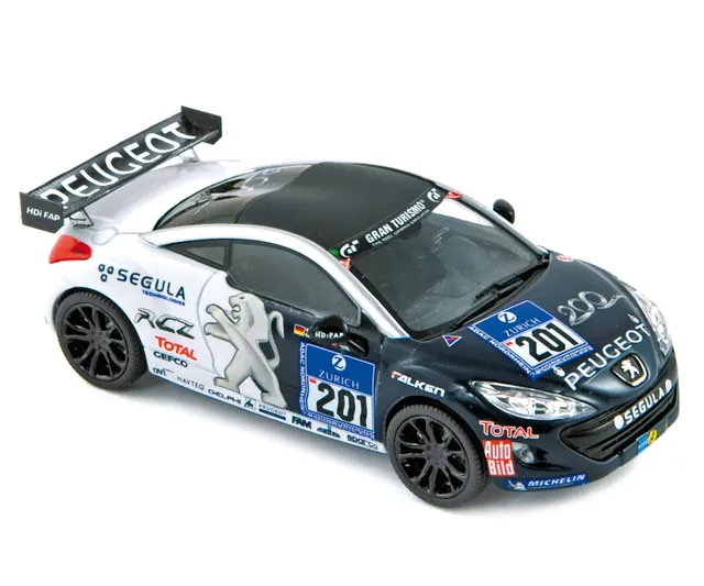 norev-peugeot-rcz-nurburgring-2010-modellino-auto-1-43 image 1
