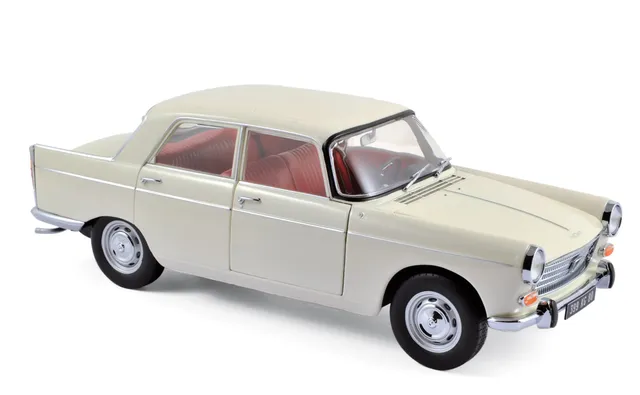 norev-peugeot-404-1965-ivoire-djibouti-1-18-modellino-auto-d-epoca-die-cast image 1