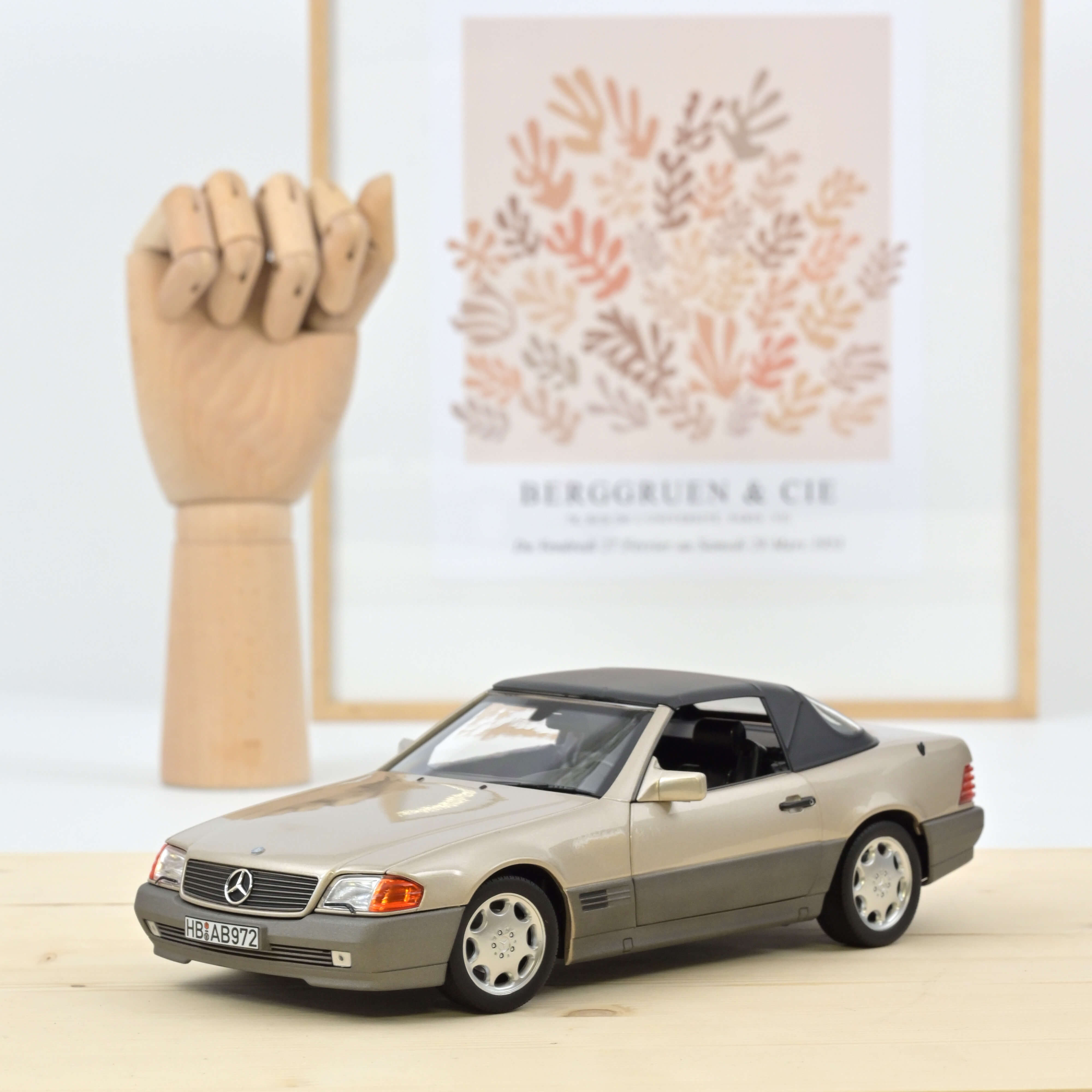 norev-mercedes-benz-500-sl-1989-modellino-auto-1-18-argent-fum-metallis image 2