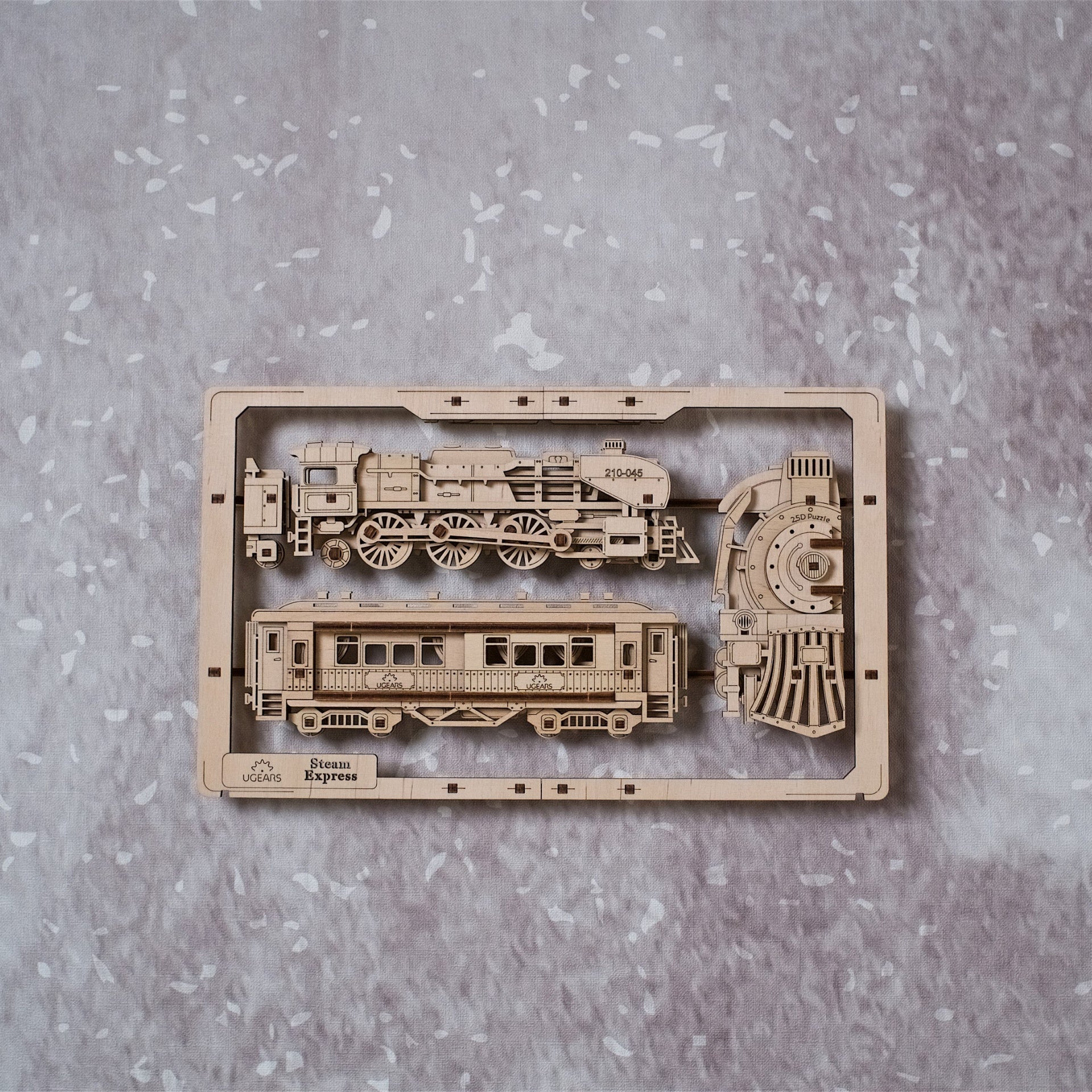 ugears-steam-express-2-5d-puzzle-quadro-meccanico-treno-in-legno image 8
