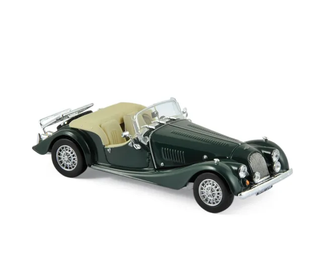 norev-morgan-plus-8-1980-british-racing-green-1-43-modellino-roadster-inglese image 1