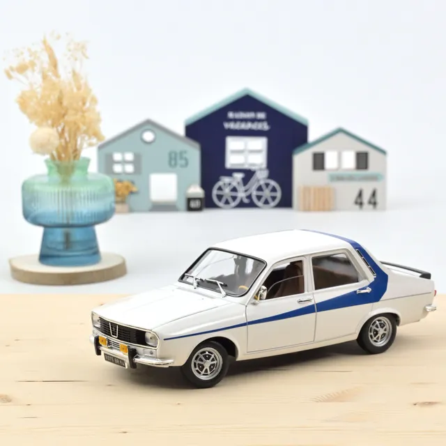 norev-renault-12-1984-bianca-e-blu-1-18-300-pezzi-marche-l-ombre image 1