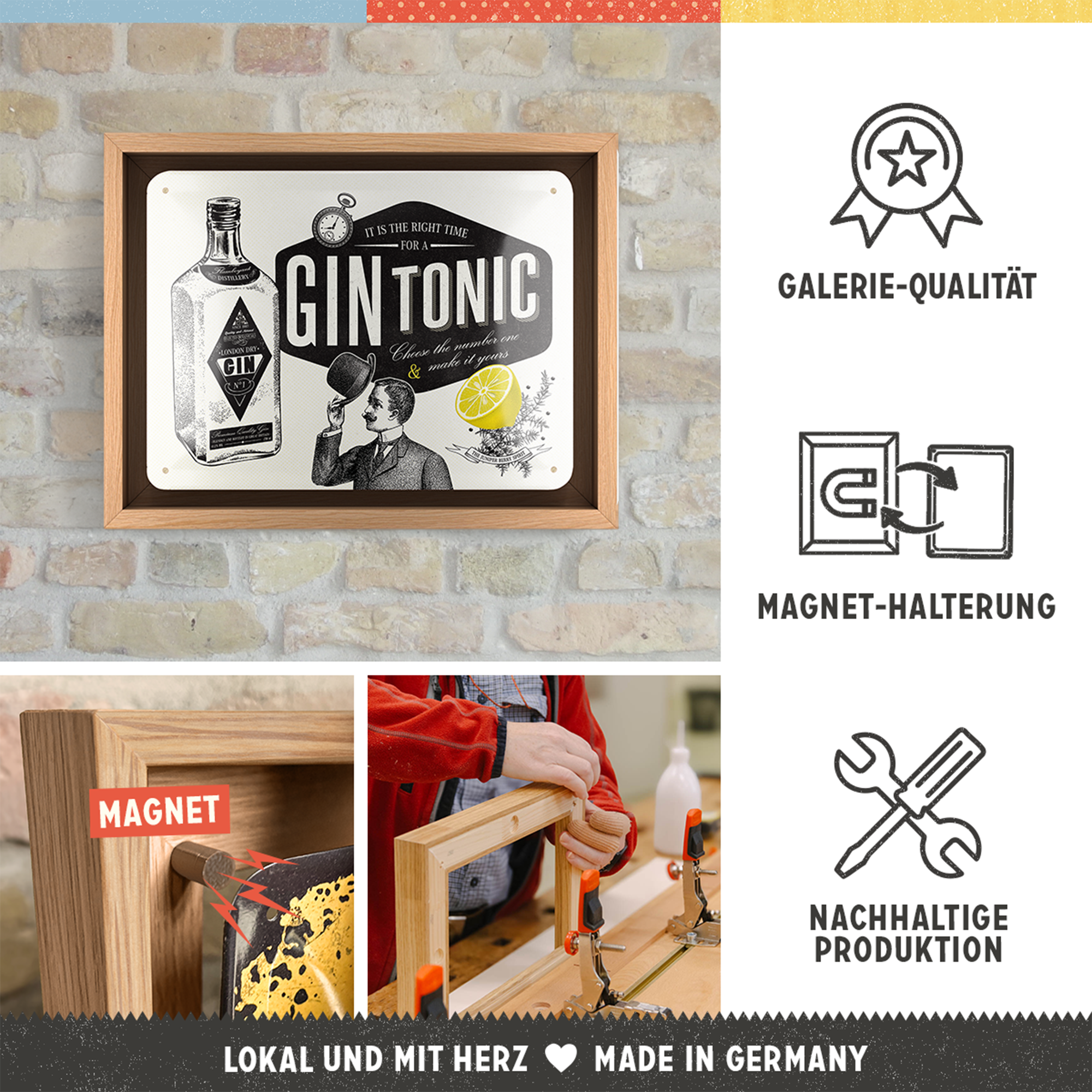 nostalgic-art-gin-tonic-quadro-n-frame-s-edition-18-5x24-cm image 3