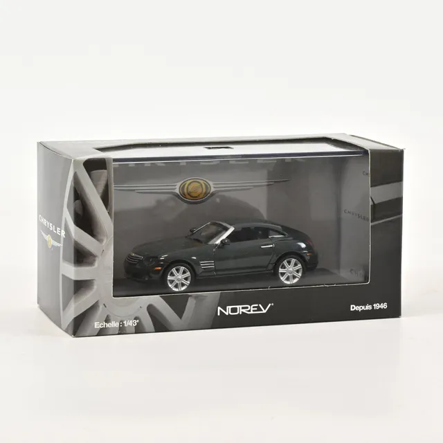 norev-chrysler-crossfire-coup-graphite-metallic-modellino-auto-1-43 image 1