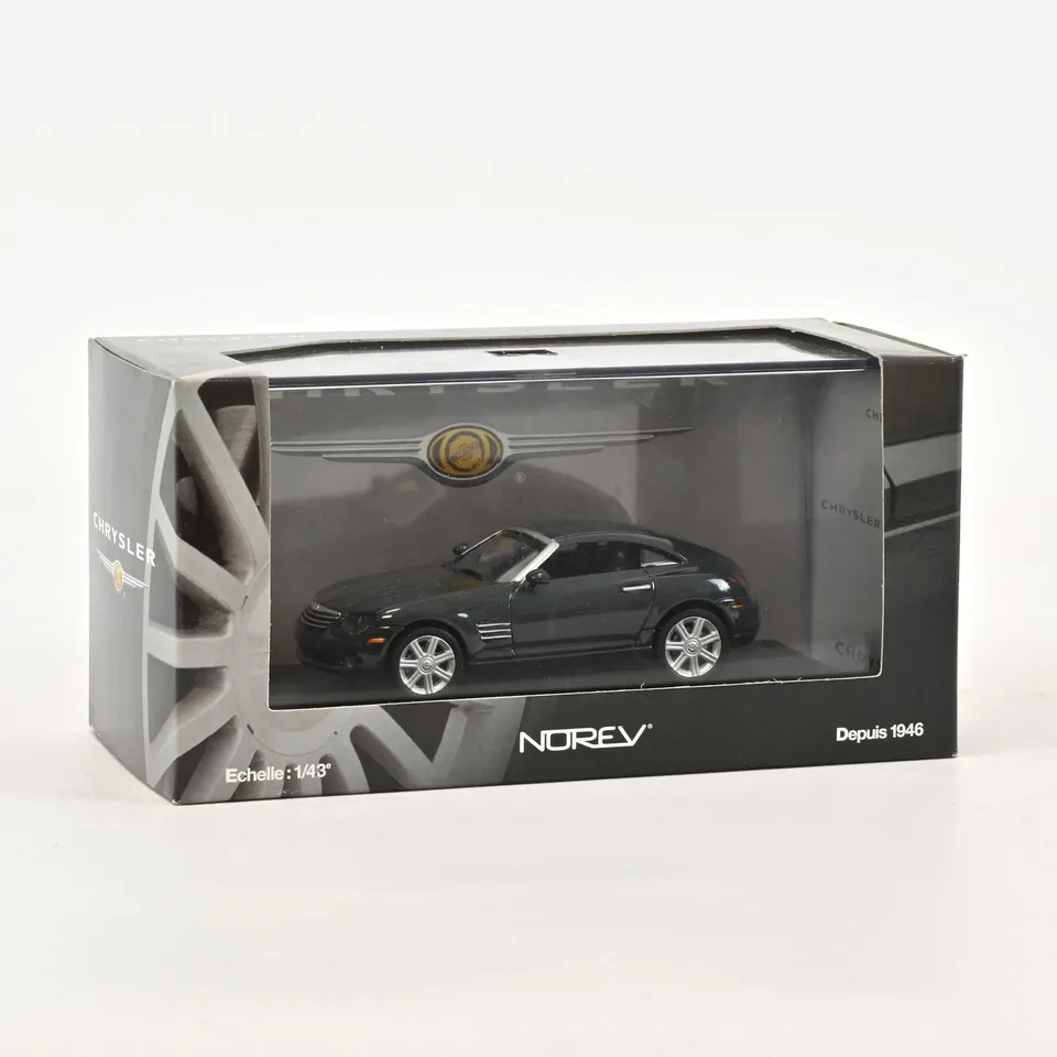 norev-chrysler-crossfire-coup-graphite-metallic-modellino-auto-1-43 image 1