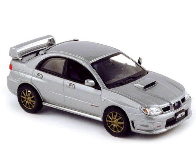 norev-subaru-impreza-wrx-sti-2005-grigia-1-43-modellino-die-cast image 1
