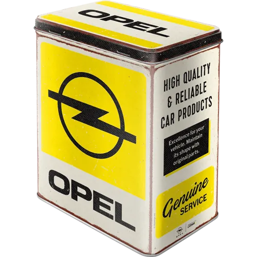 nostalgic-art-opel-service-scatola-in-latta-l-10x14x20-cm-3-litri image 1