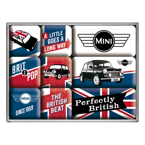 nostalgic-art-mini-union-jack-set-magneti-4-pezzi image 1
