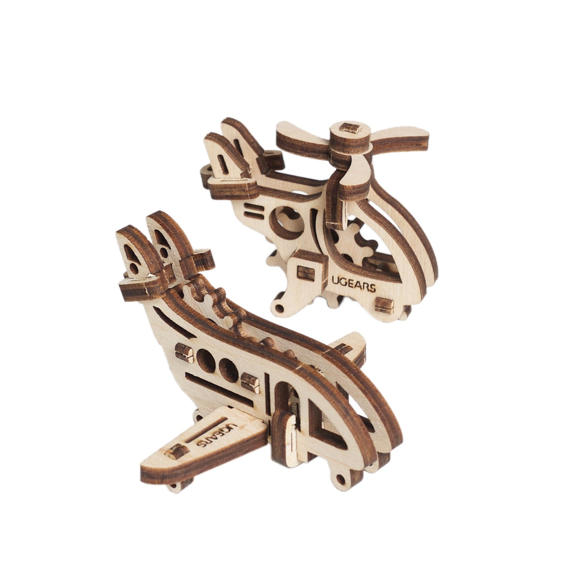 ugears-u-fidgets-aircraft-set-4-aerei-in-legno image 2
