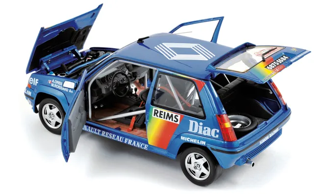 norev-renault-supercinq-gt-turbo-1990-rally-m-c-oreille-roissar-modellino-1-18 image 1