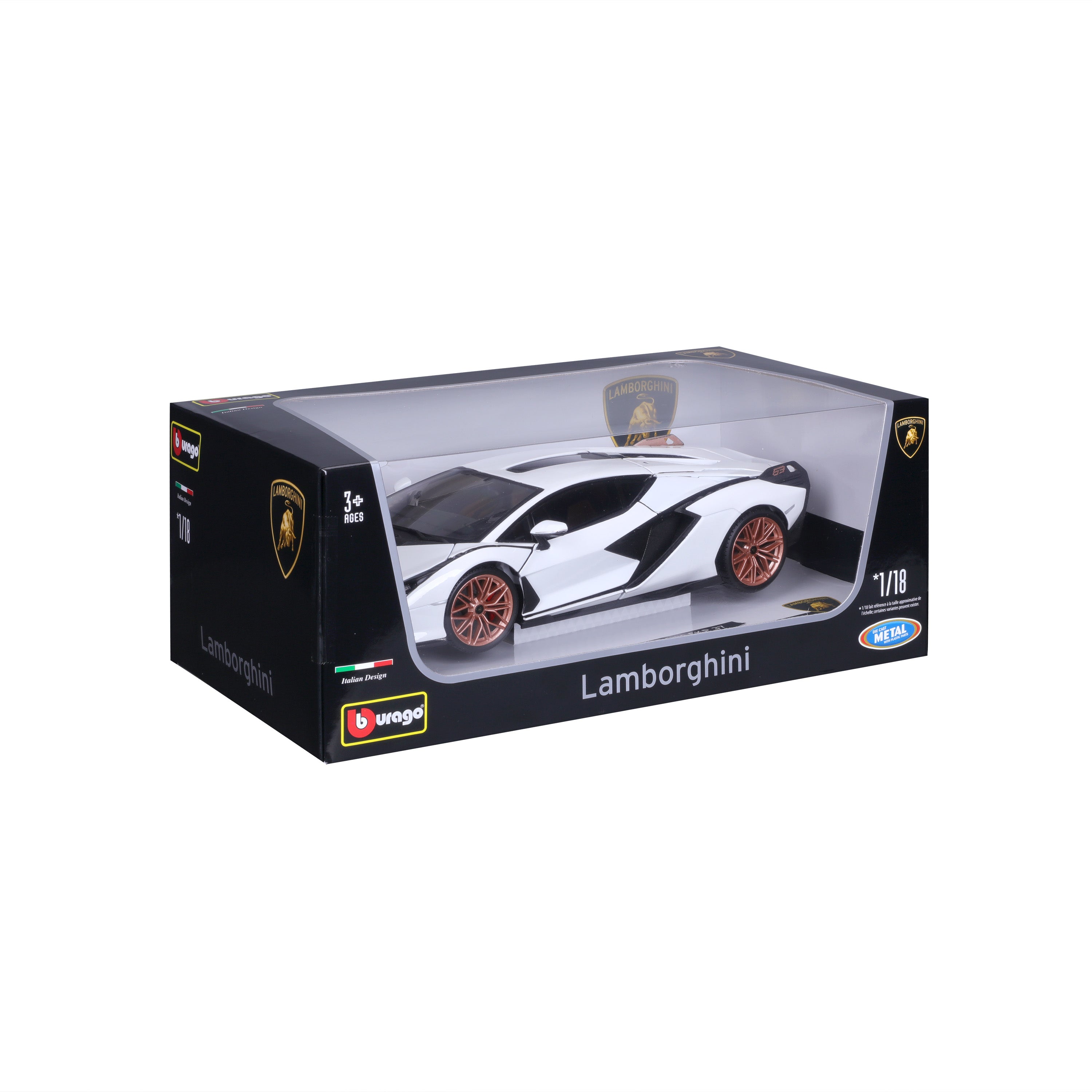 bburago-lamborghini-si-n-fkp-37-1-18-bianca image 2