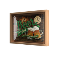 nostalgic-art-beer-o-clock-targa-in-metallo-15-x-20-cm image 6