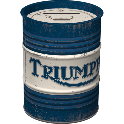 nostalgic-art-triumph-oil-barrel-salvadanaio-barile-olio image 1