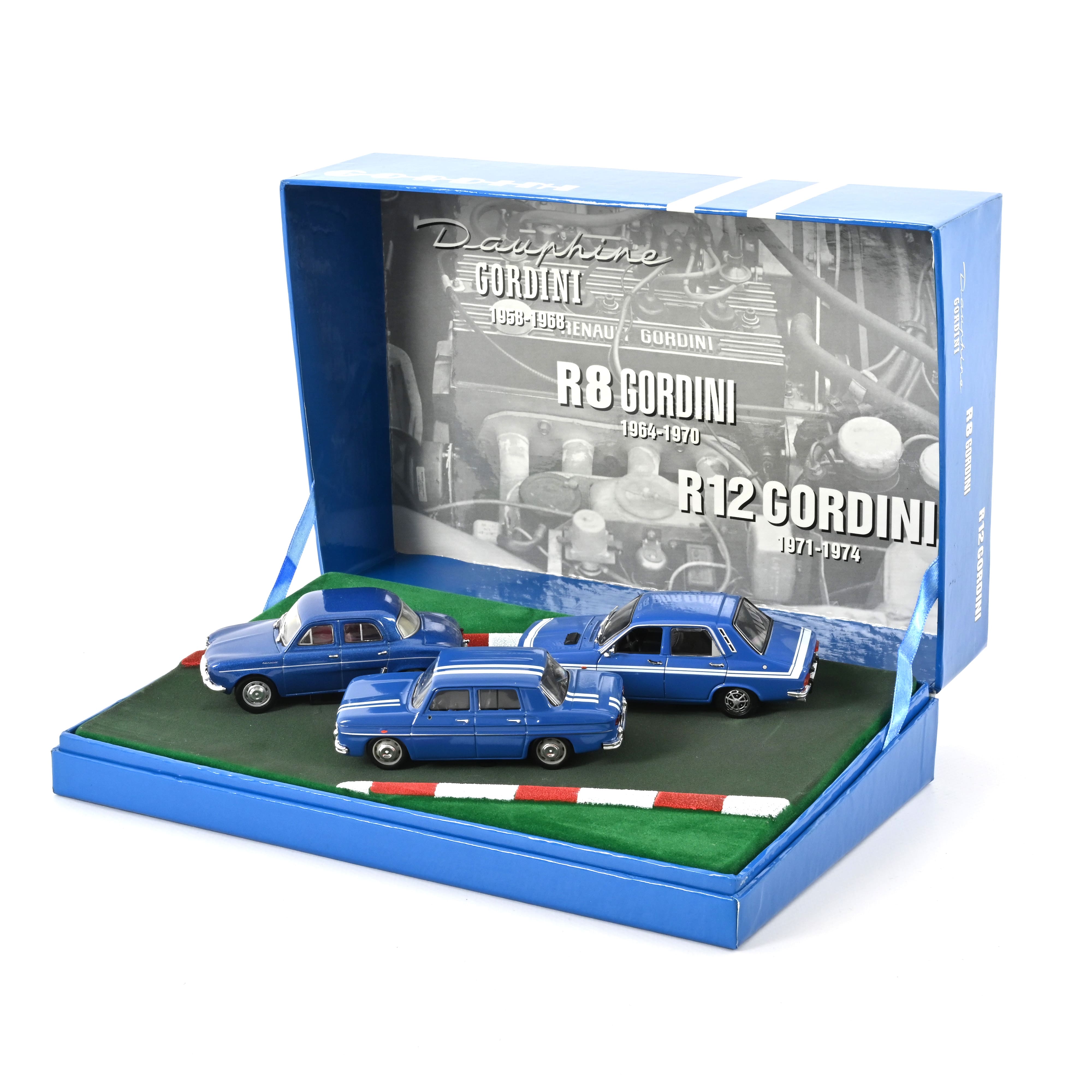 norev-coffret-3-renault-gordini-modellini-auto-1-43 image 1