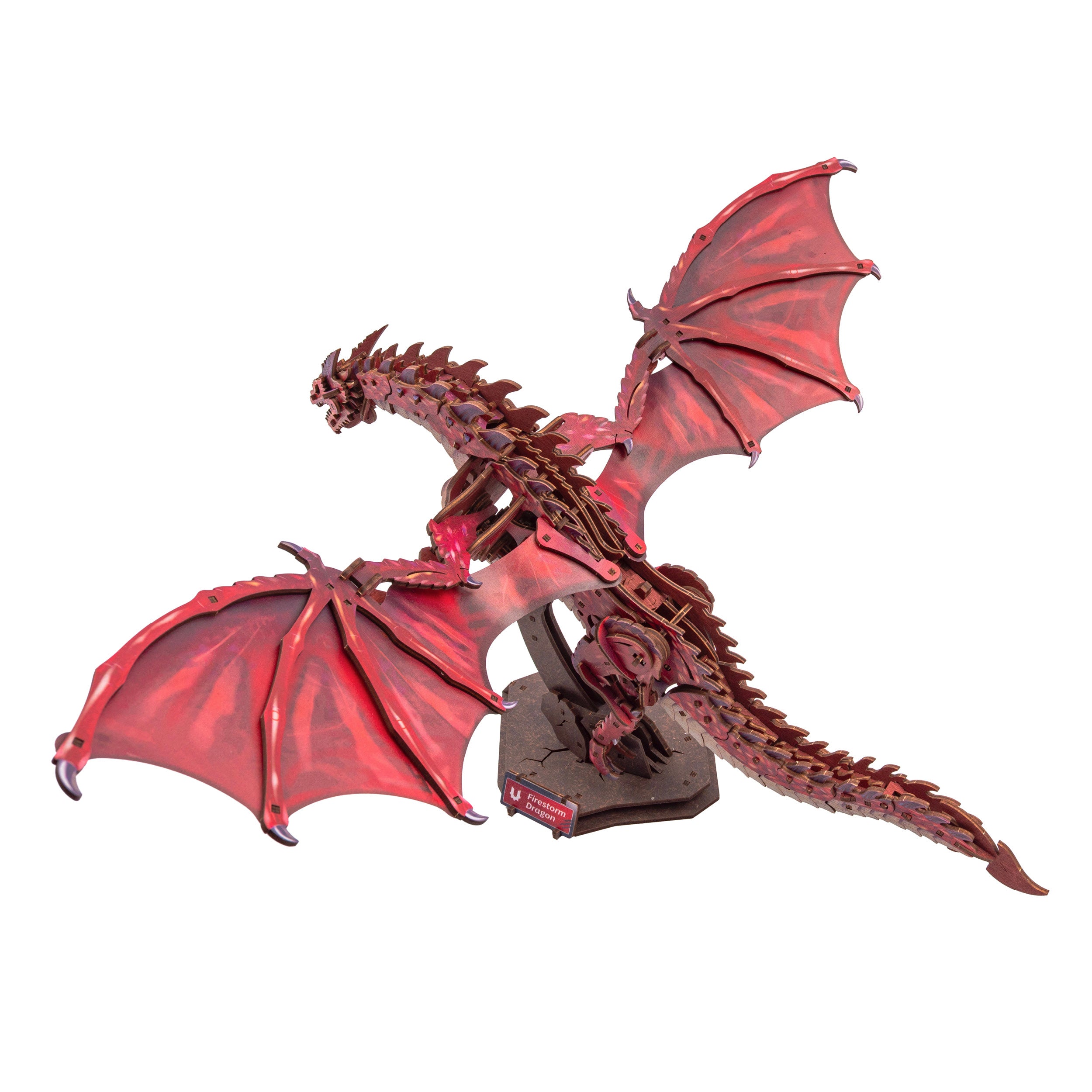 ugears-firestorm-dragon-modello-meccanico-drago-avanzato image 4