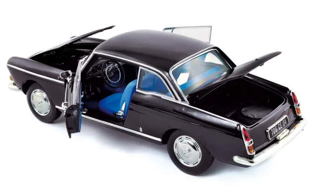 norev-peugeot-404-coup-1967-nero-modellino-auto-1-18 image 1