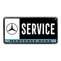 nostalgic-art-mercedes-benz-service-insegna-metallo-10x20-cm image 3