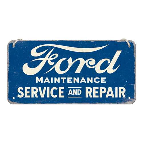 nostalgic-art-ford-service-repair-insegna-in-metallo-da-appendere-10x20-cm image 1