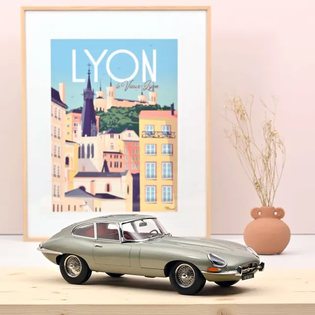 norev-jaguar-e-type-coup-1964-grigio-metallizzato-1-12 image 1