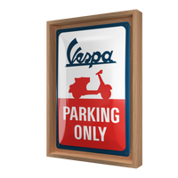 nostalgic-art-vespa-parking-only-targa-in-metallo-20x30-cm image 7