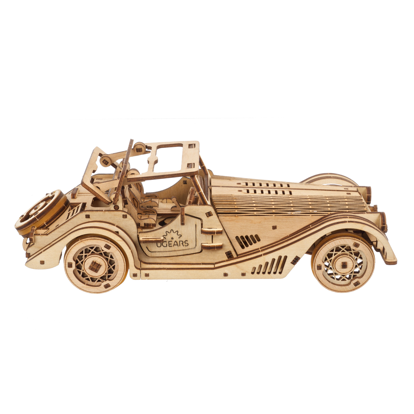 ugears-sports-car-rapid-mouse-auto-a-molla-in-legno-da-costruire image 3