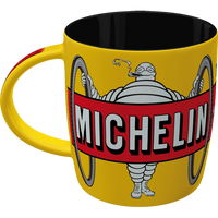 nostalgic-art-michelin-tyres-bibendum-yellow-tazza-in-ceramica-330-ml image 4