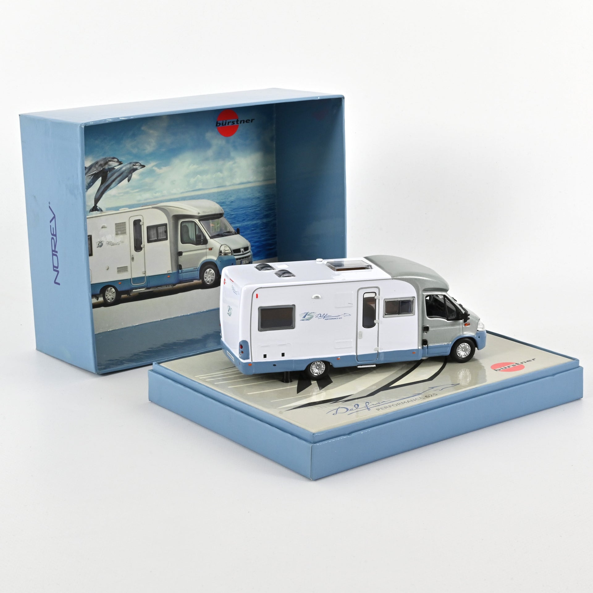 norev-renault-b-rstner-delfin-performance-625-camper-1-43 image 1
