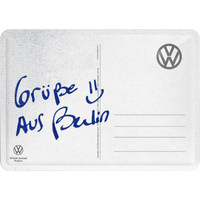 nostalgic-art-vw-good-things-are-ahead-of-you-metal-card-in-metallo-10-x-14-cm image 4