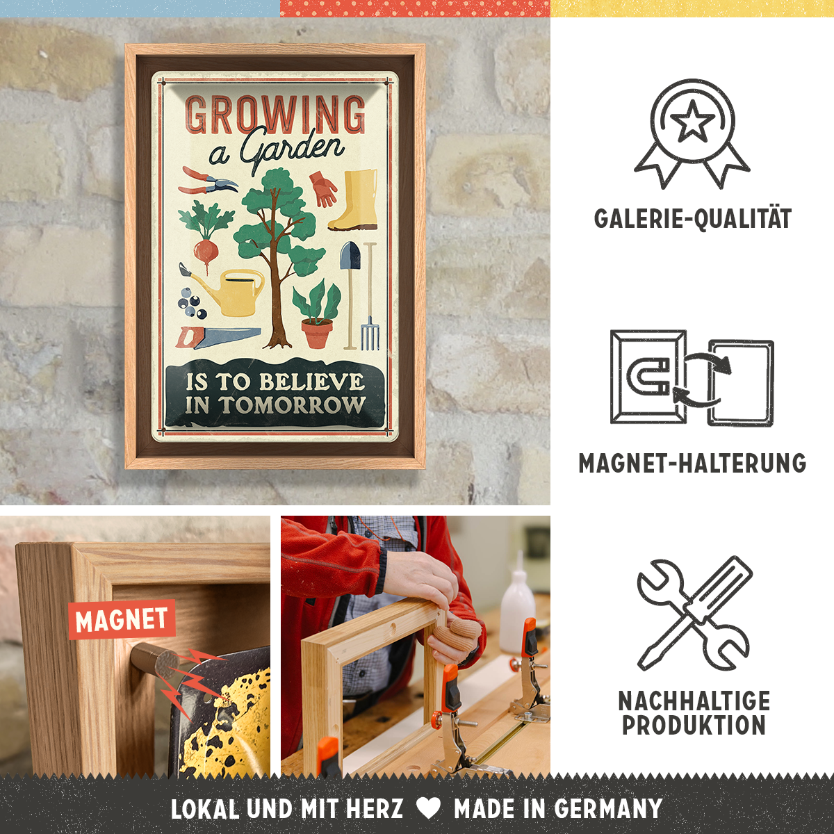 nostalgic-art-growing-a-garden-n-frame-m-edition-24x33-5-cm image 3
