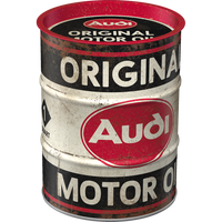 nostalgic-art-audi-original-motor-oil-salvadanaio-fusto-olio-600-ml-9-3-x-11-7-c image 3