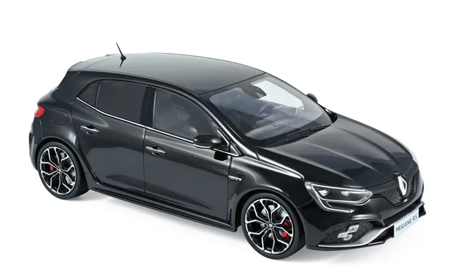 norev-renault-m-gane-r-s-2017-modellino-auto-1-18-nero-edizione-limitata image 1