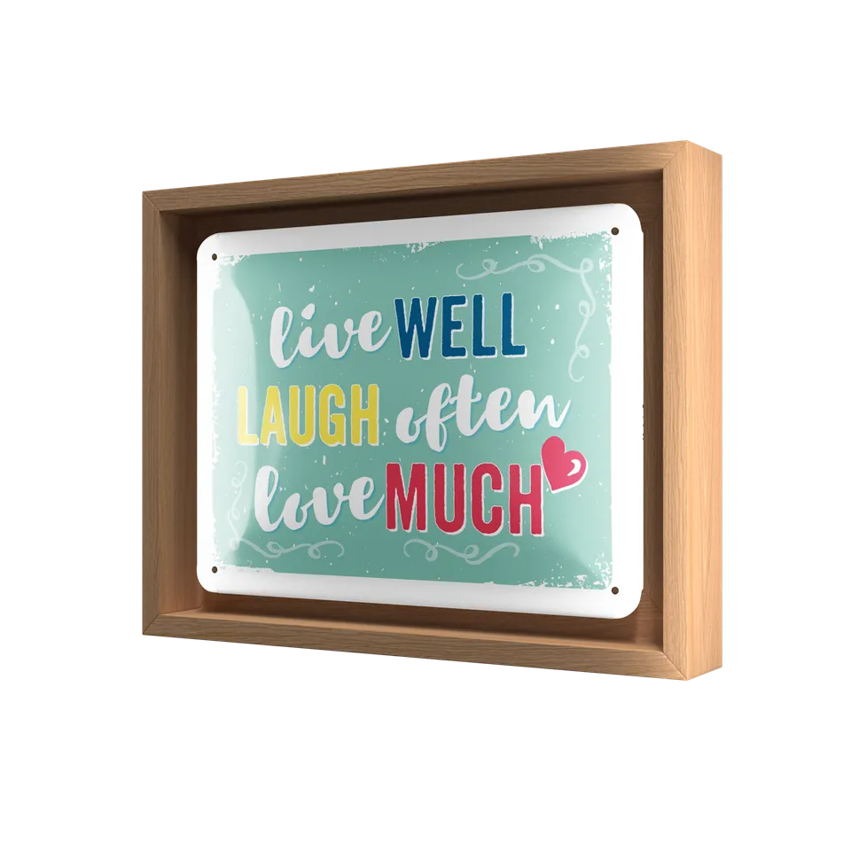 nostalgic-art-live-laugh-love-cornice-n-frame-s-18-5x24-cm image 1
