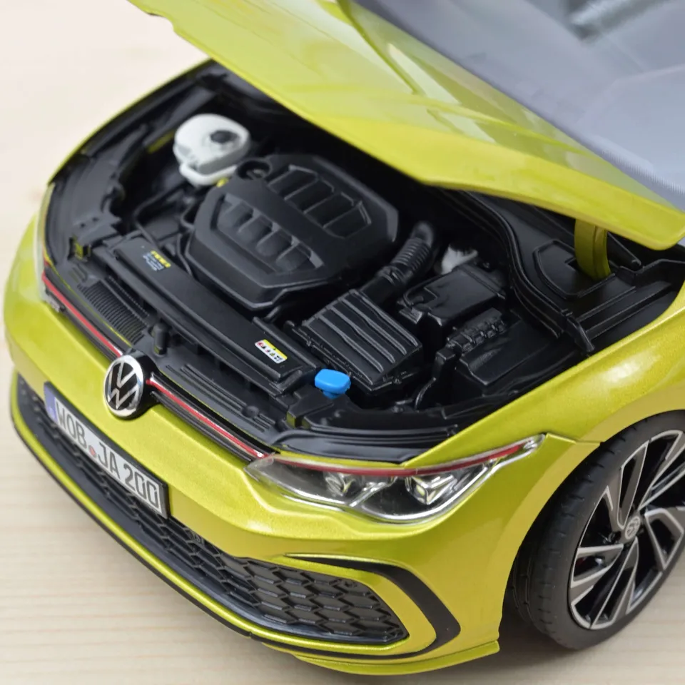 norev-vw-golf-gti-2020-giallo-metallizzato-modello-auto-scala-1-18-esclusiva-web image 1