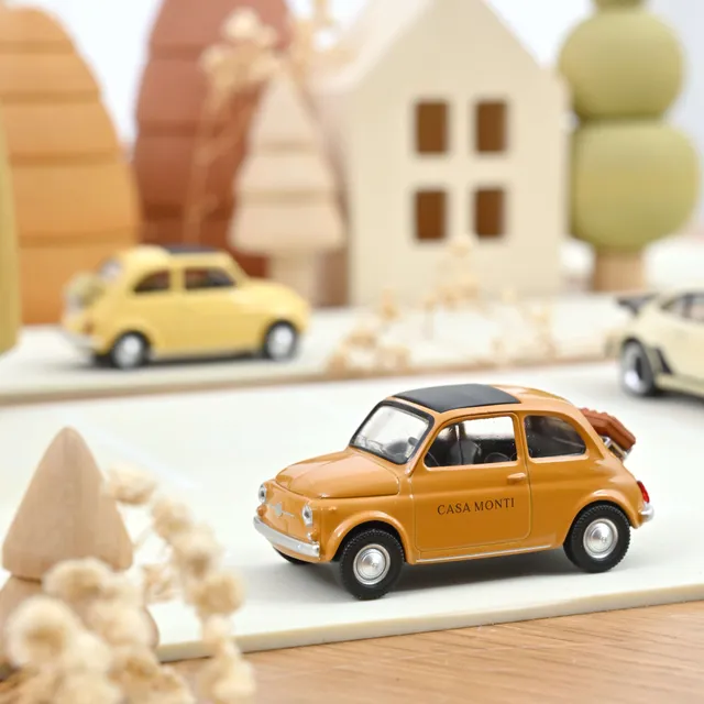 norev-fiat-500-f-1965-giallo-positano-1-43-casa-monti-edizione-esclusiva image 1