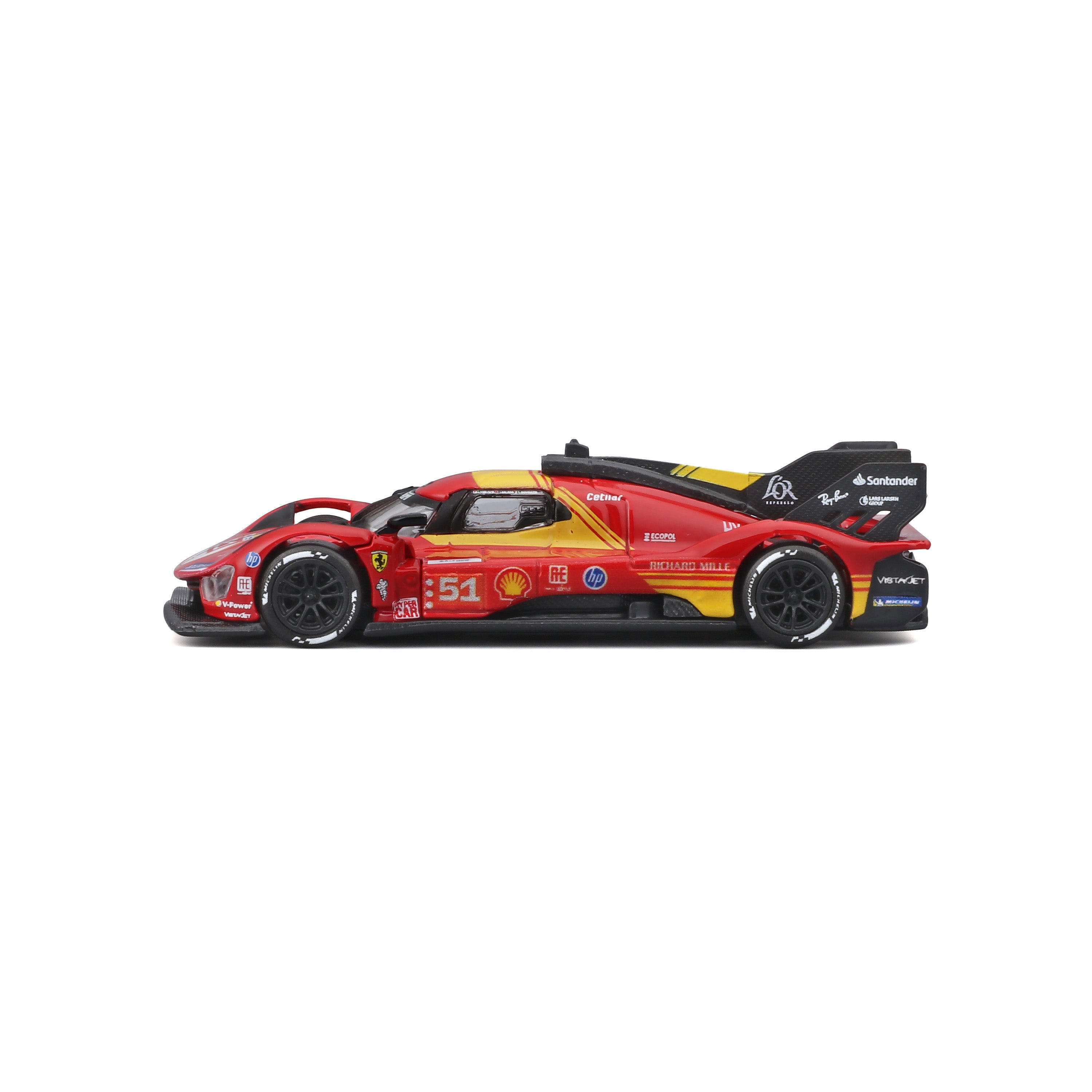 bburago-ferrari-499p-51-1-64-2024-modellino-die-cast-con-teca image 8