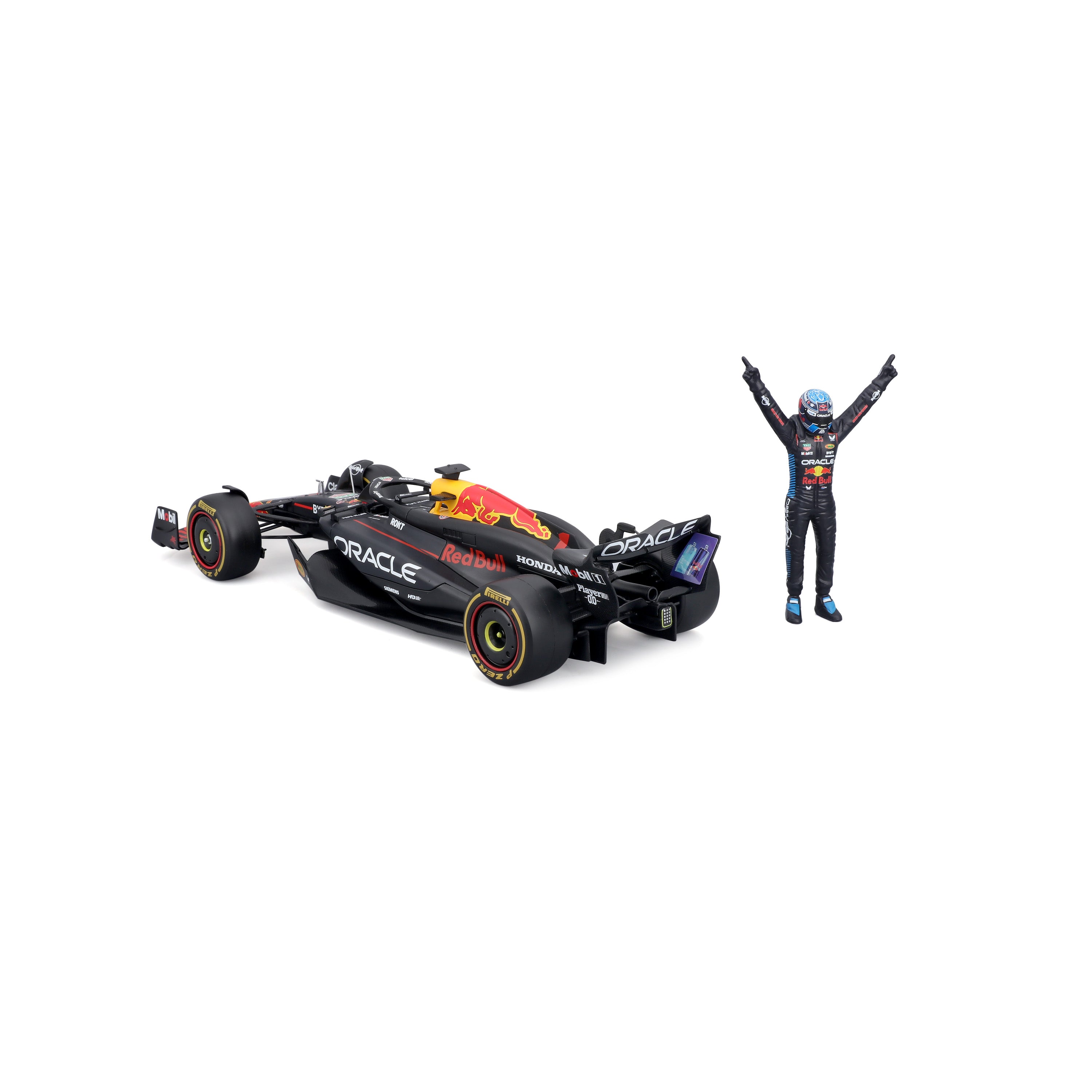 bburago-f1-red-bull-racing-rb20-2024-1-verstappen-1-24-con-pilota-die-cast image 5