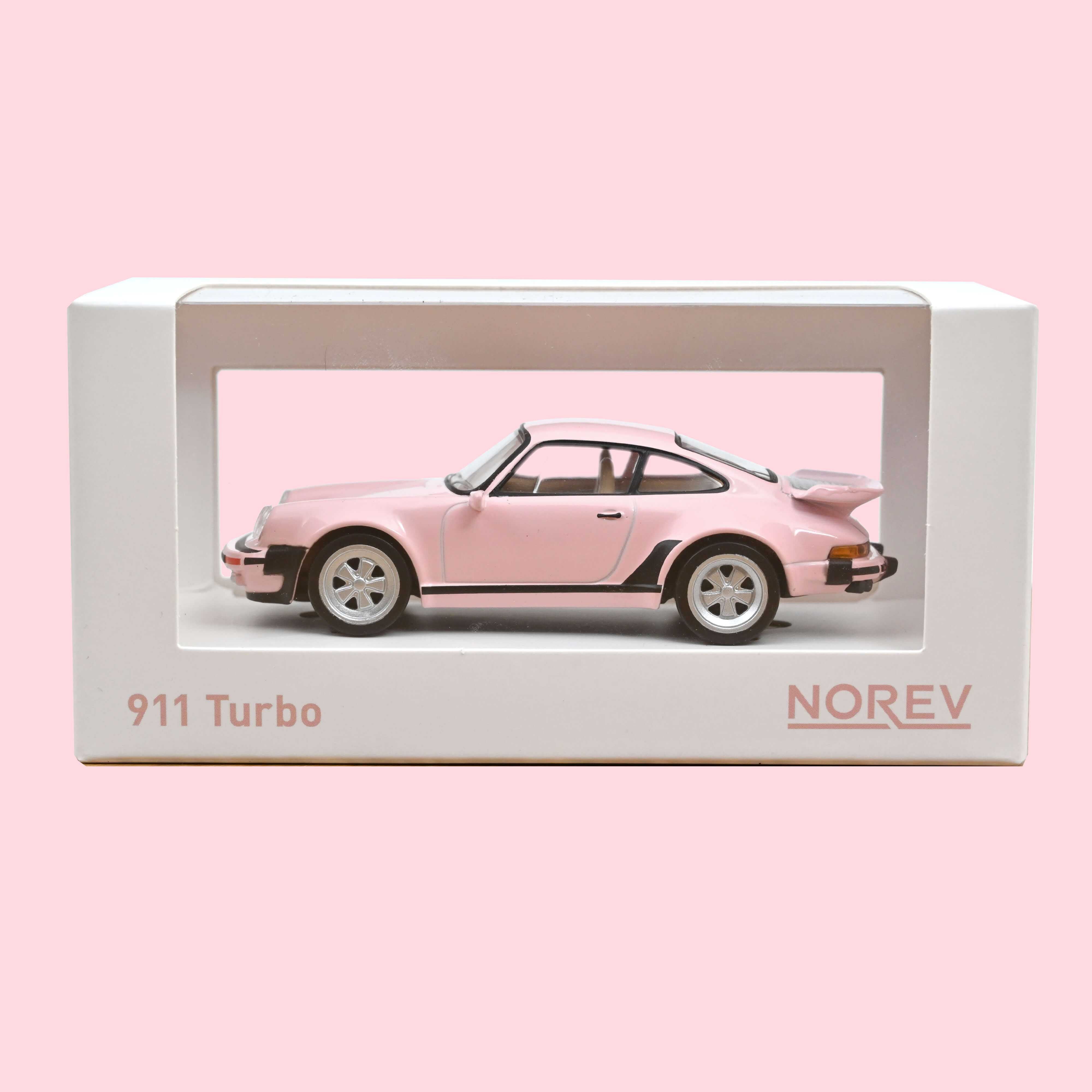 norev-porsche-911-turbo-1978-rosa-jet-car-1-43-modellino-auto image 2