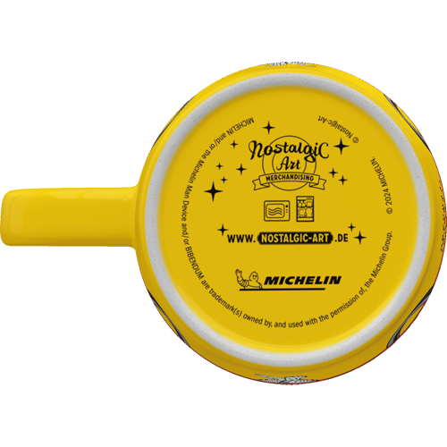 nostalgic-art-michelin-tyres-bibendum-yellow-tazza-in-ceramica-330-ml-2 image 5