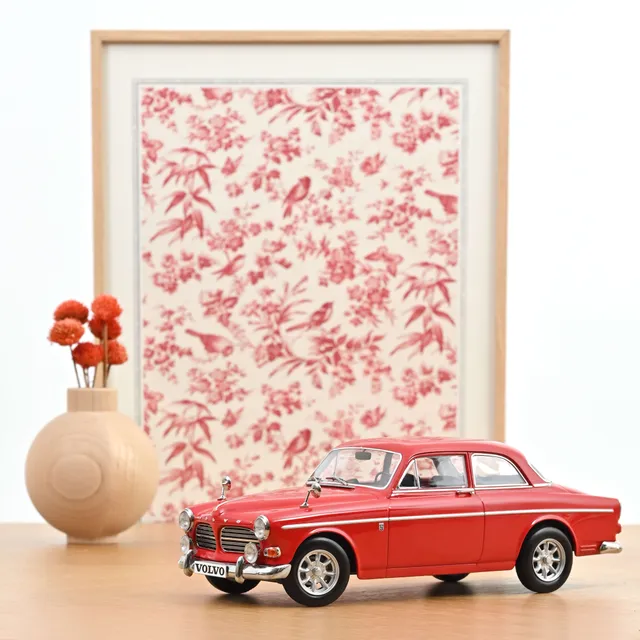norev-volvo-123-gt-1968-rouge-1-18-modellino-amazon-sportiva-d-epoca image 1