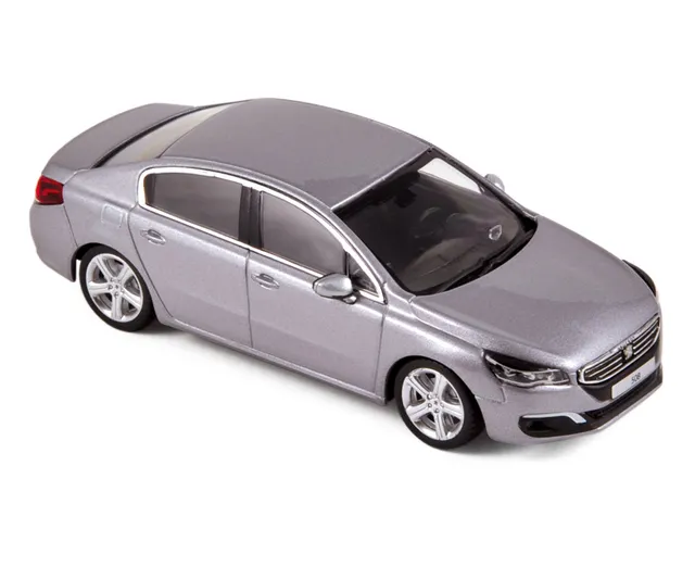 norev-peugeot-508-2014-modellino-auto-1-43-grigio-artense image 1