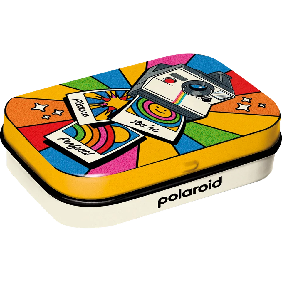 nostalgic-art-polaroid-you-re-picture-perfect-scatola-mentine-in-metallo image 1