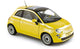 norev-fiat-500-lounge-2007-yellow-1-18-modellino-die-cast image 2
