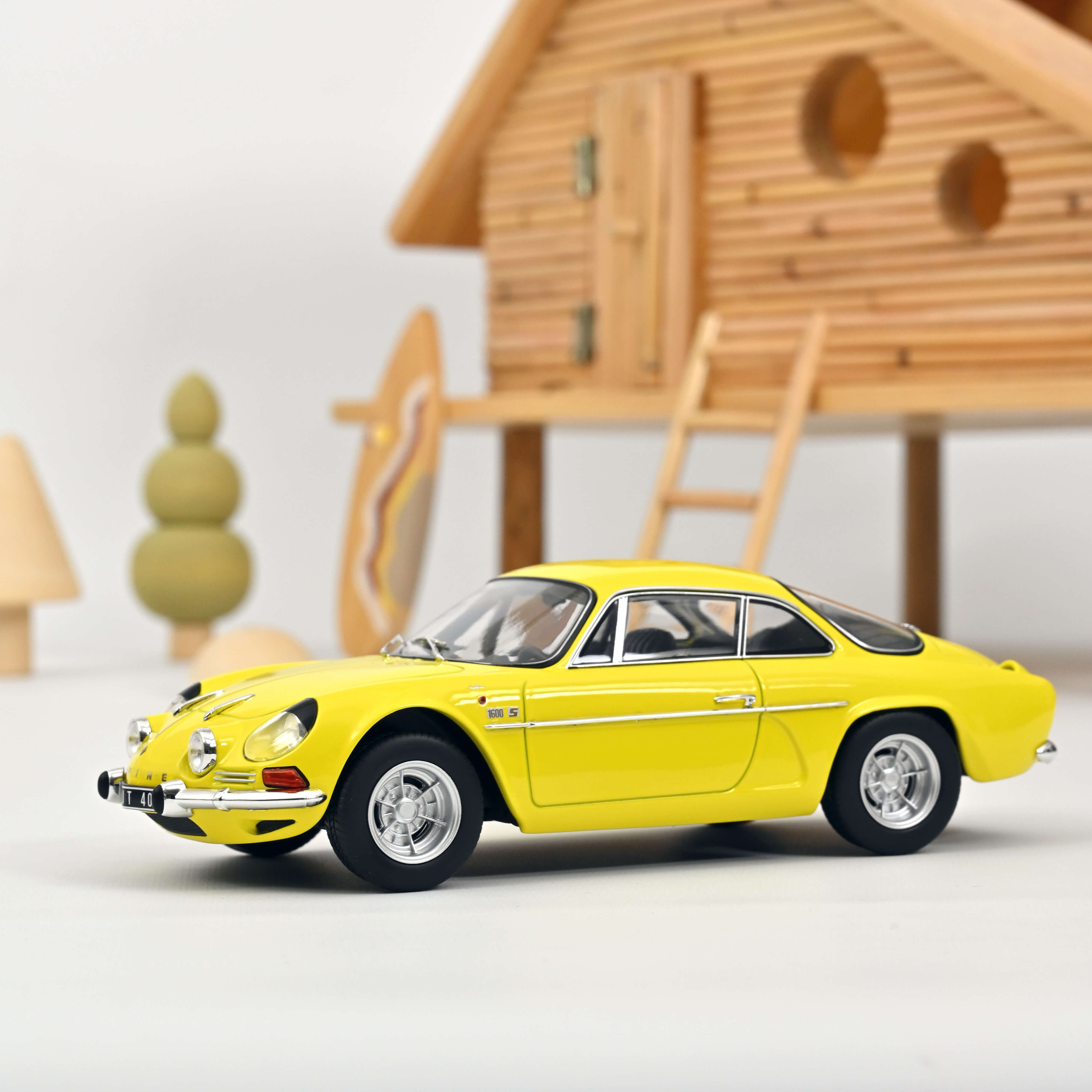 norev-alpine-a110-1600s-1971-gialla-modellino-auto-1-18 image 1