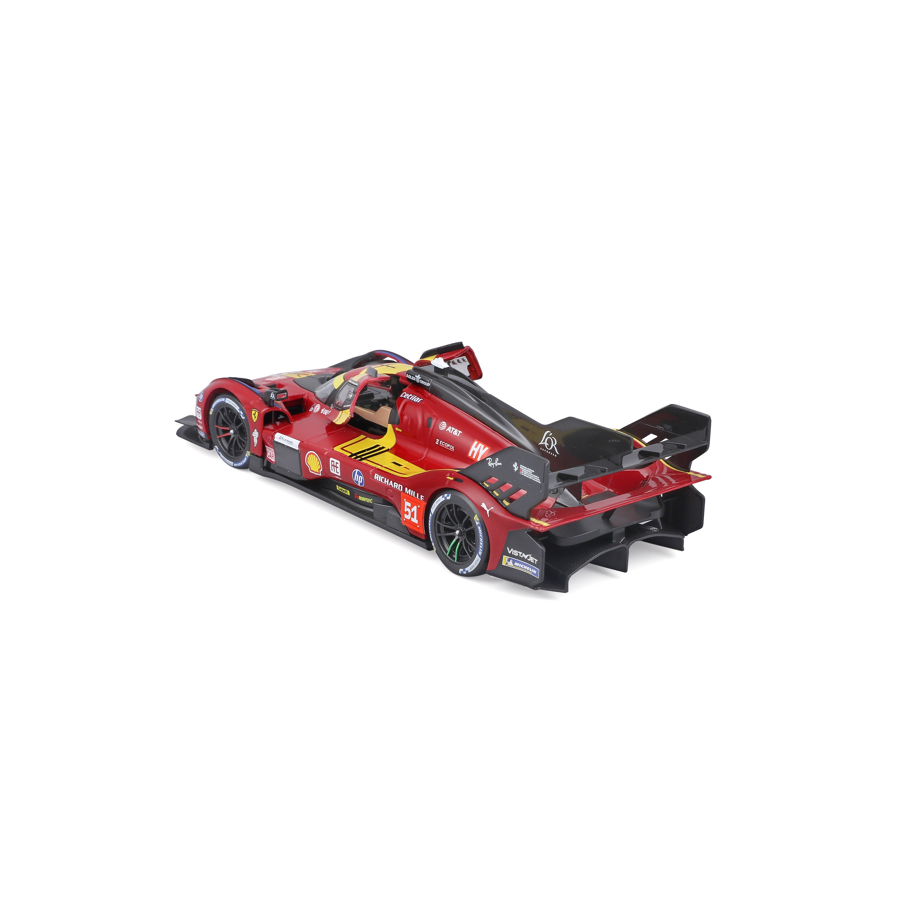 bburago-ferrari-499p-n-51-le-mans-2025-hypercar-1-24 image 5