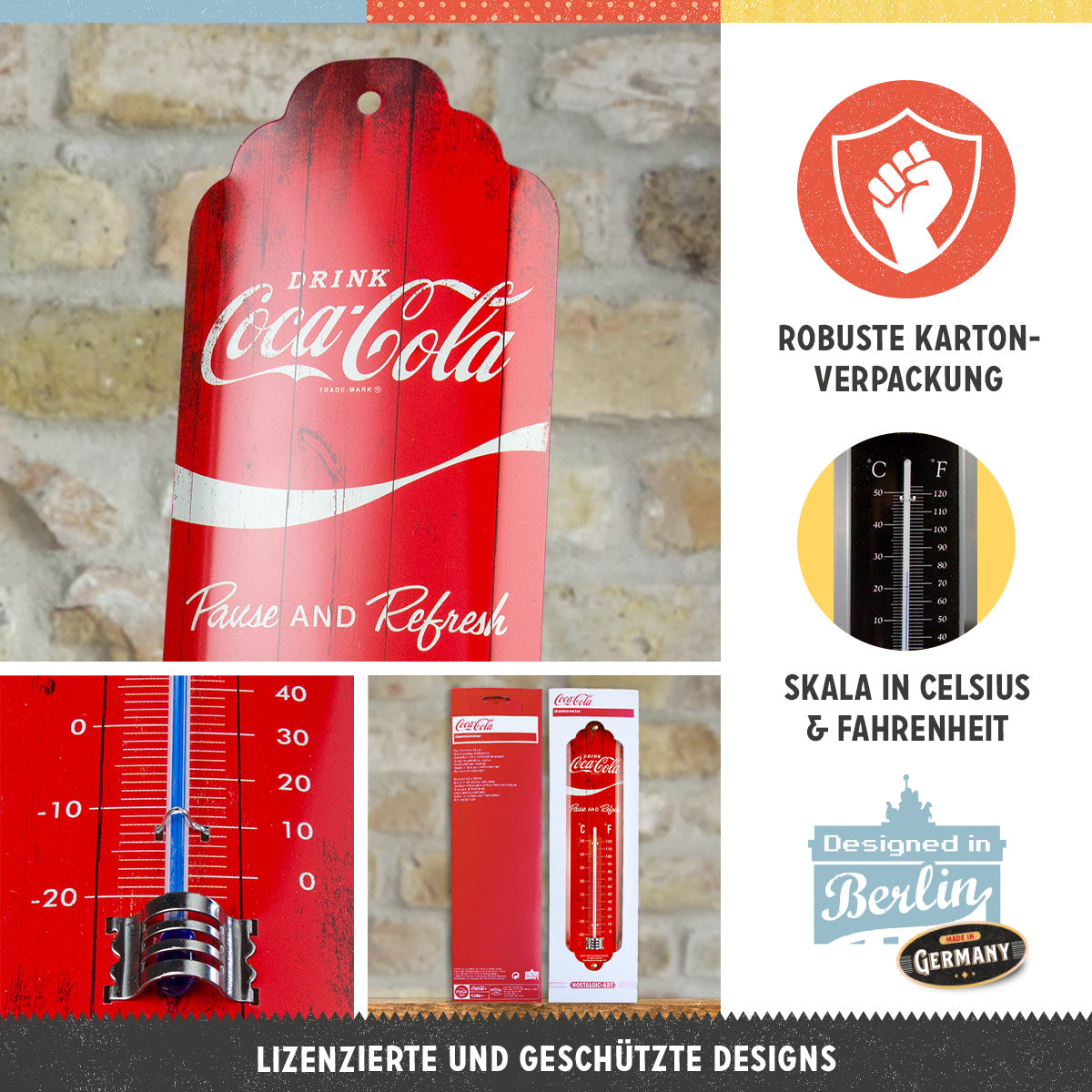 nostalgic-art-coca-cola-logo-red-wave-termometro-6-5x28-cm image 3