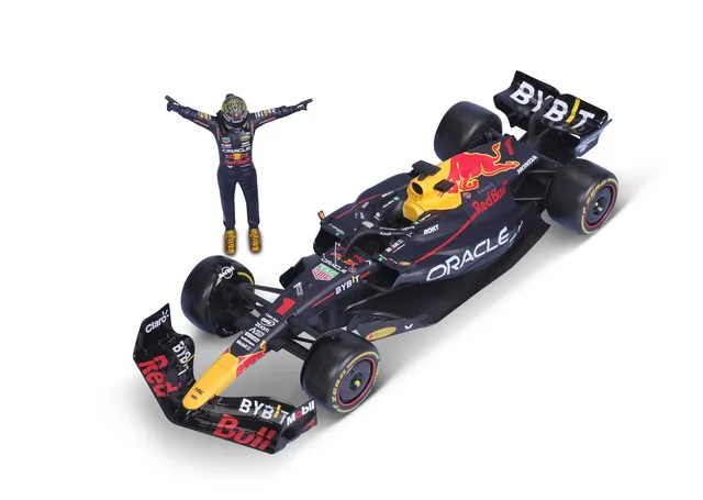 bburago-red-bull-rb19-1-verstappen-f1-2023-1-24-con-pilota image 1